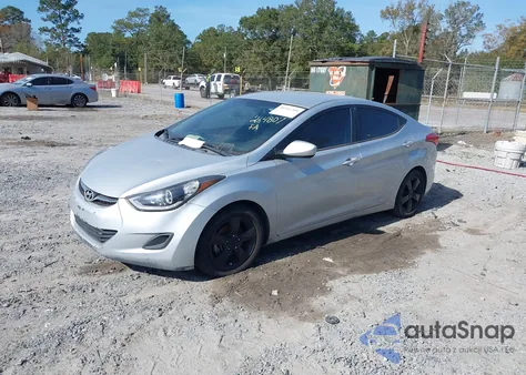 2013 Hyundai Elantra Gls z USA, uszkodzony, nr VIN 5NPDH4AE9DH264807